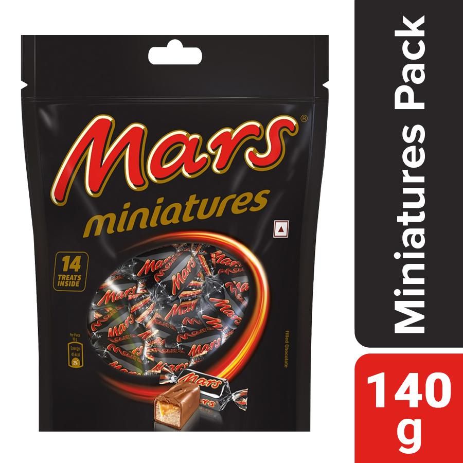 MARS CHOCOLATE MINIATURES 140G
