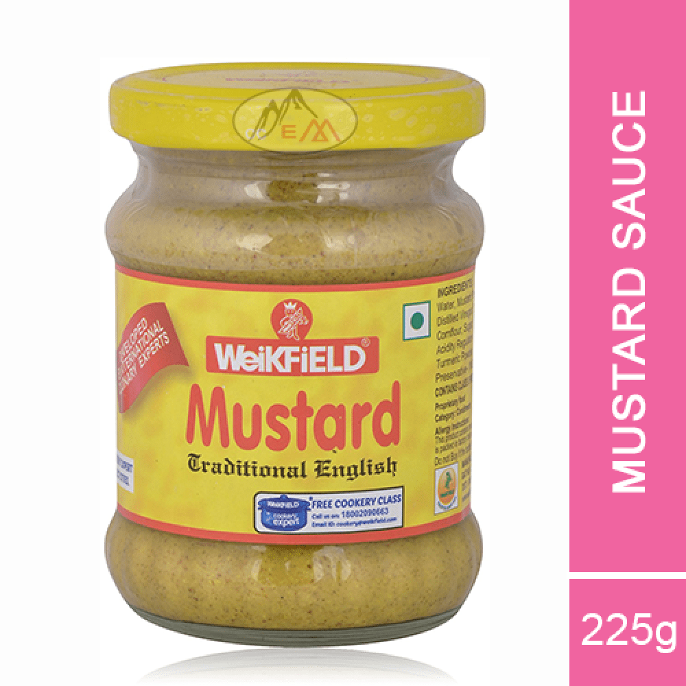 WEIKFIELD MUSTARD SAUCE 225GM