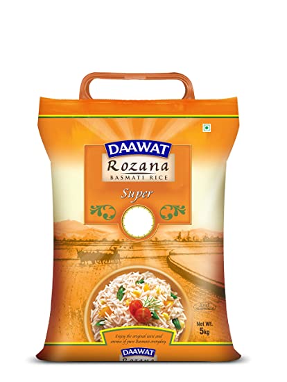 DAAWAT ROZANA BASMATI RICE 5KG (SUPER)