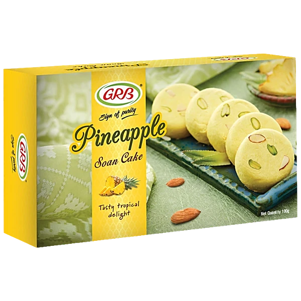 GRB ELACHI PINEAPPLECAKE 100GM