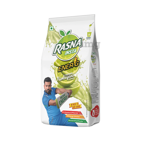 RASNA INSTA NIMBUPANI (LEMON) 500GM
