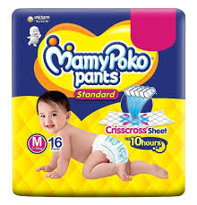 MAMY POKO PANTS STANDARD MEDIUM 16Pcs