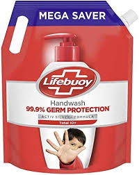 LIFEBUOY HAND WASH TOTAL 2LTR POUCH