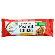 24 MANTRA ORGANIC PEANUT CHIKKKI RS-10/-