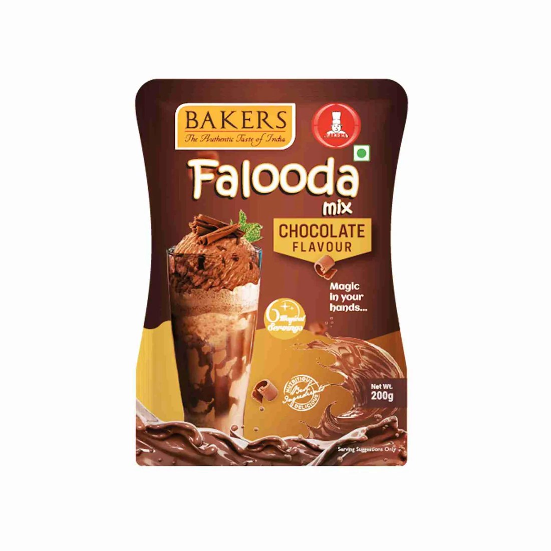 BAKERS FALOODA MIX CHOCOLATE 200GM