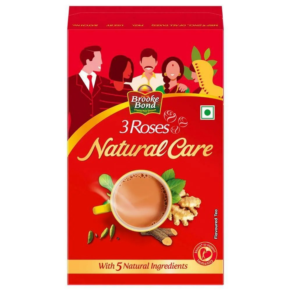 3 ROSES TEA POWDER NATURAL 500gm