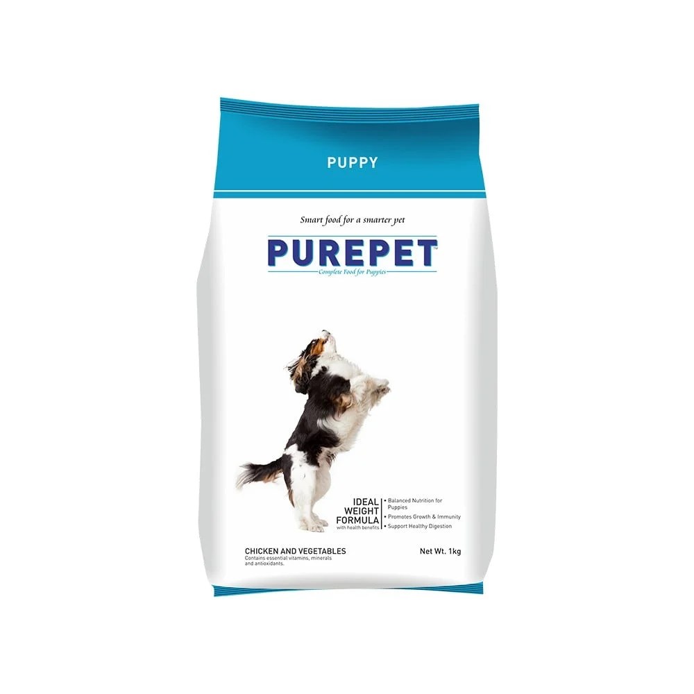 PUREPET PUPPY CHICKEN AND VEGETABLES 1KG