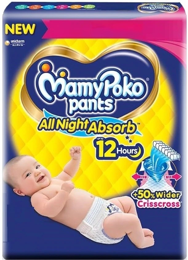 MAMY POKO PANTS ALL NIGHT ABSORB MEDIUM 64 PANTS