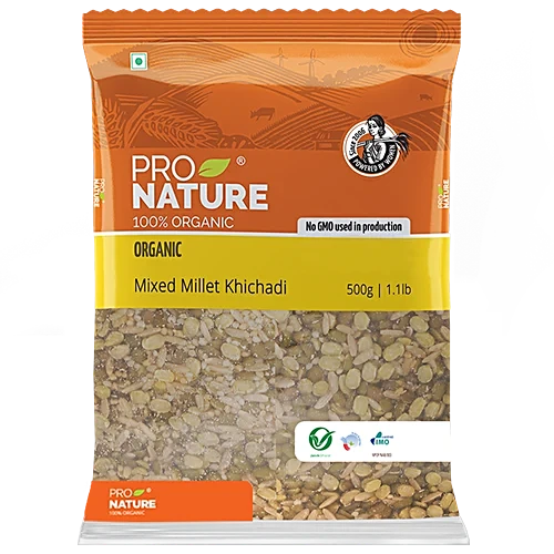 PRO NATURE ORGANIC MIXED MILLET KHICHADI 500gm