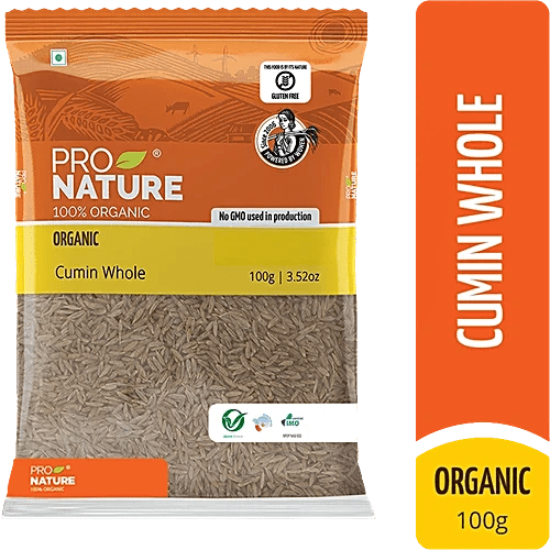 PRO NATURE ORGANIC CUMIN WHOLE 100gm