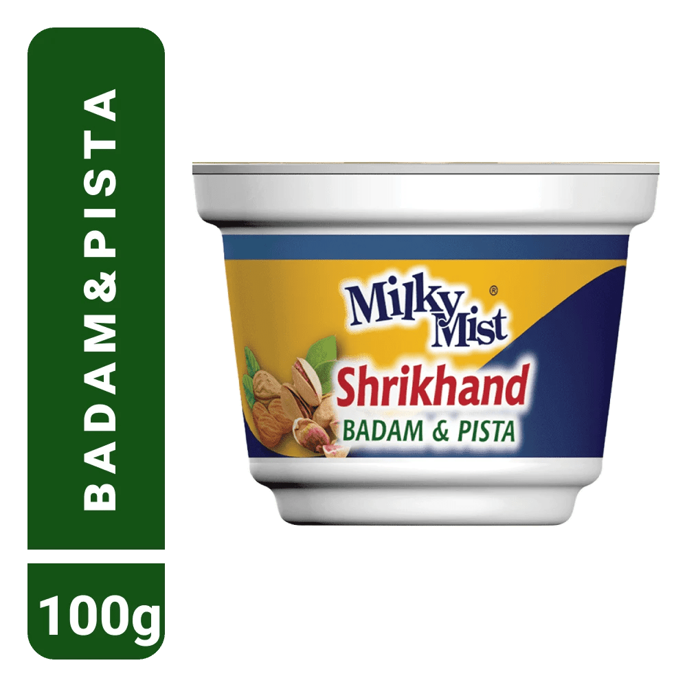 MILKY MIST SHRIKHAND BADAM PISTA 100GM