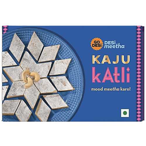 GO DESI KAJU KATLI 200gm