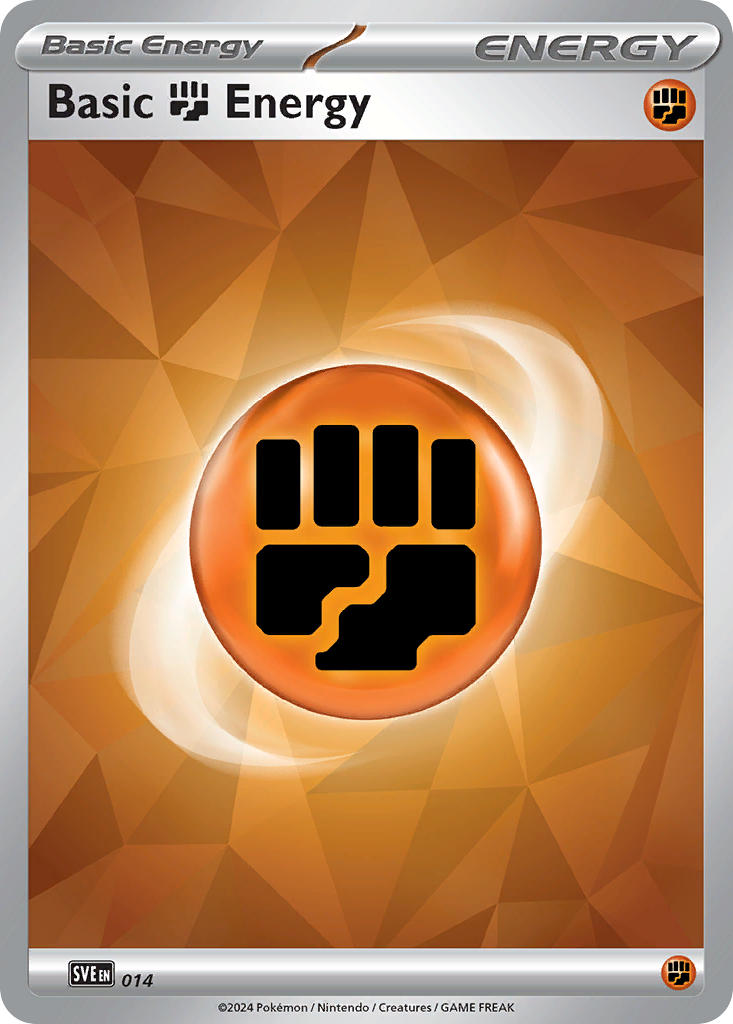 Basic Fighting Energy - Scarlet & Violet Energy Pokemon Trading Card