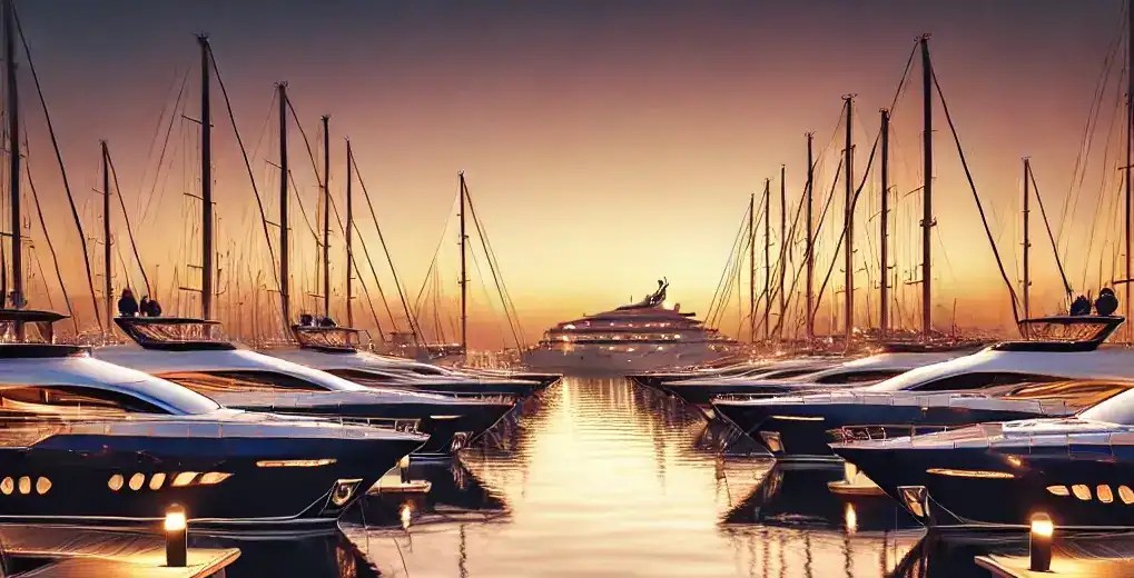 Boote am Steg