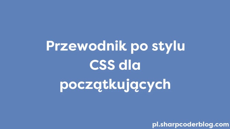 Przewodnik Po Stylu Css Dla Pocz Tkuj Cych Sharp Coder Blog - Incredible Geometric Picture - 8K