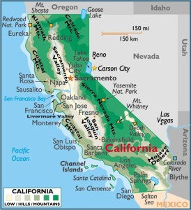 Map of California