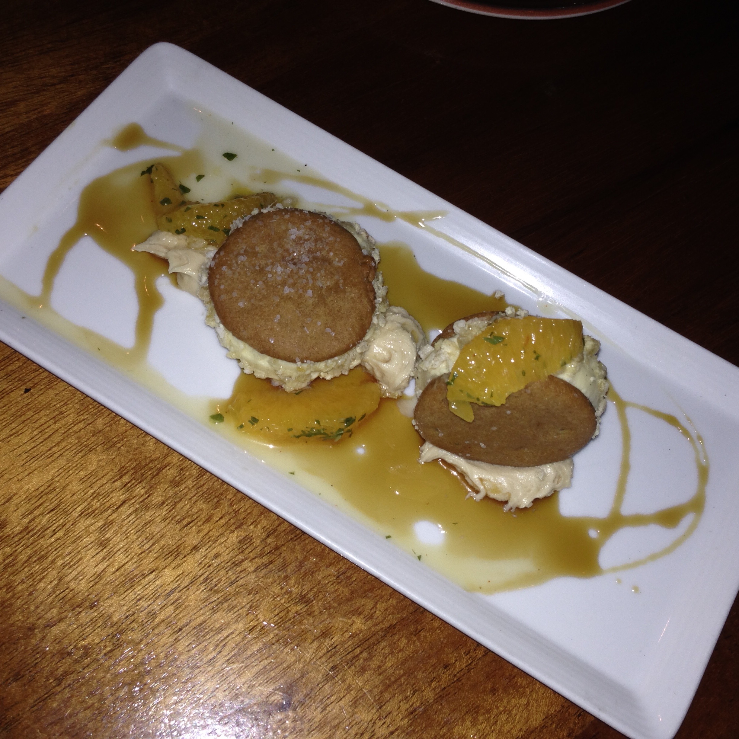 Ginger and Lemongrass Ice Cream Sandwiches