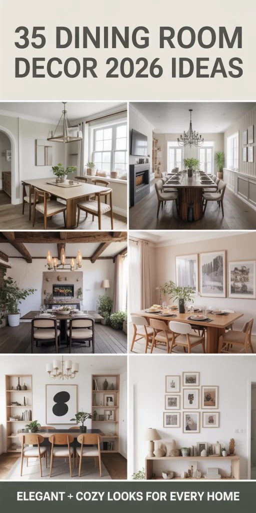 35 Dining Room Decor 2026 Ideas Modern Luxury Farmhouse And Vintage 22 33