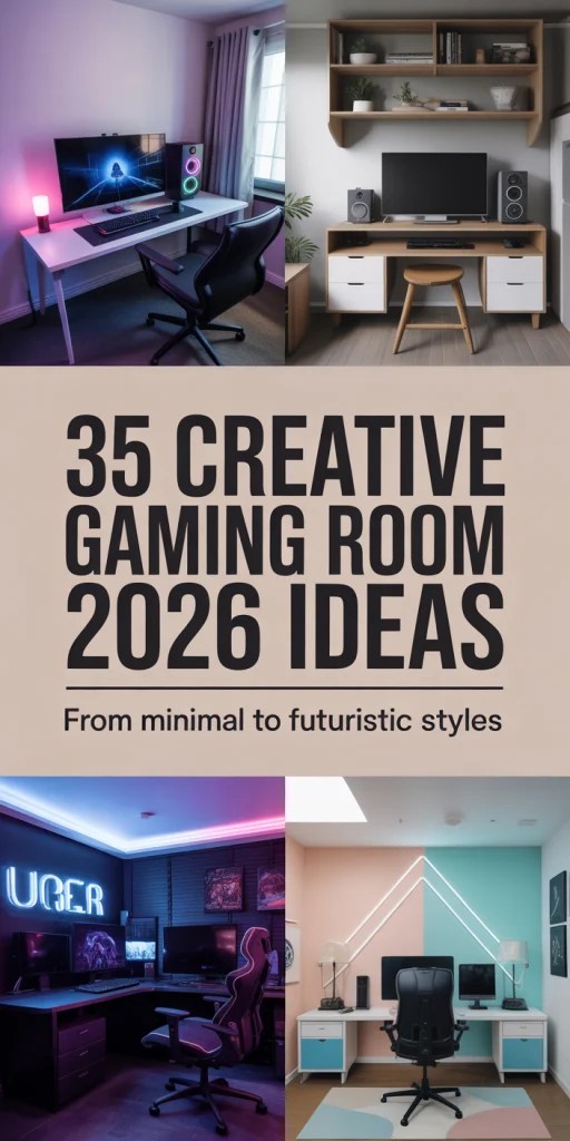 35 Gaming Room Setup 2026 Ideas That Redefine Cozy Minimalist And 33 3