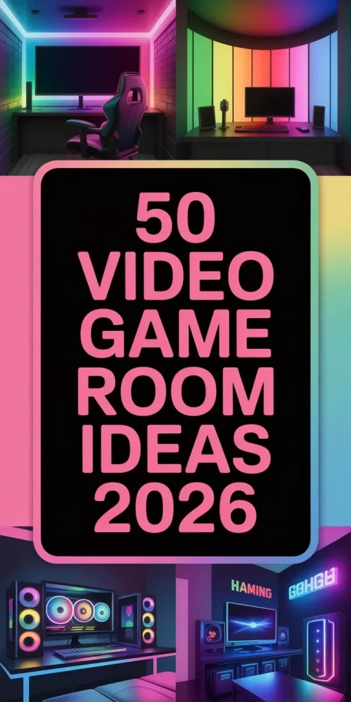 50 Video Game Rooms 2026 Best Ideas For Every Style Budget 22 9