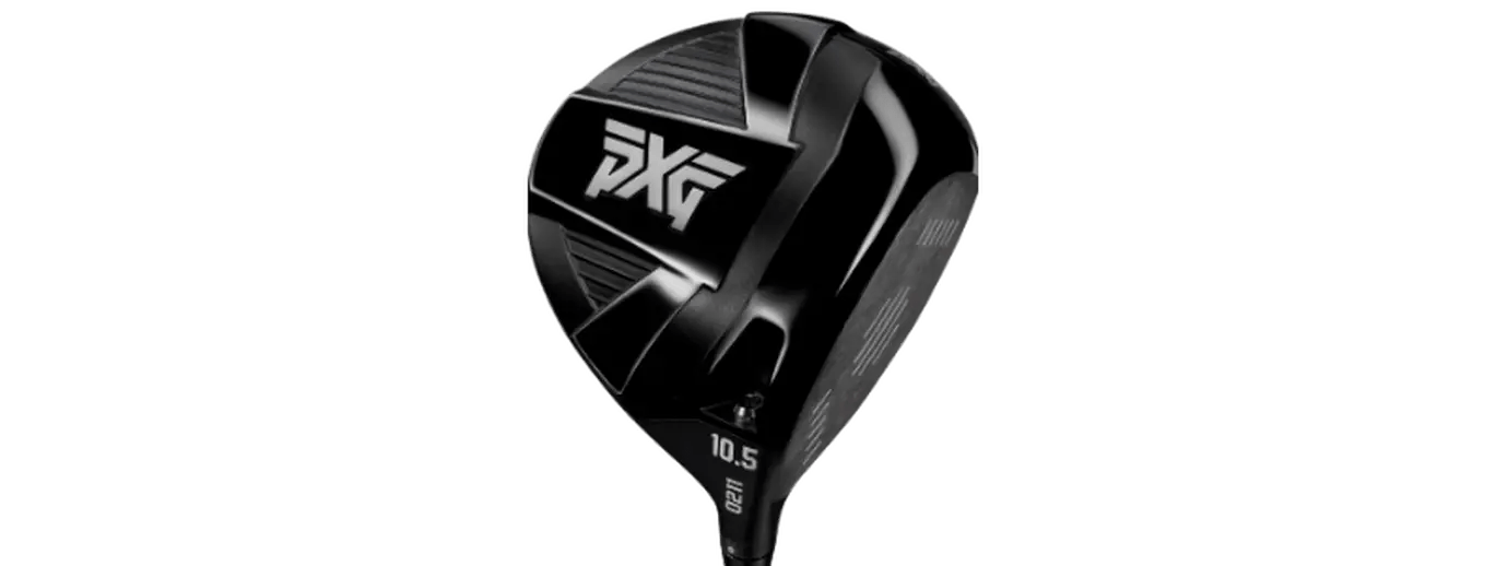 The club head of a PXG 0211 driver from 2023
