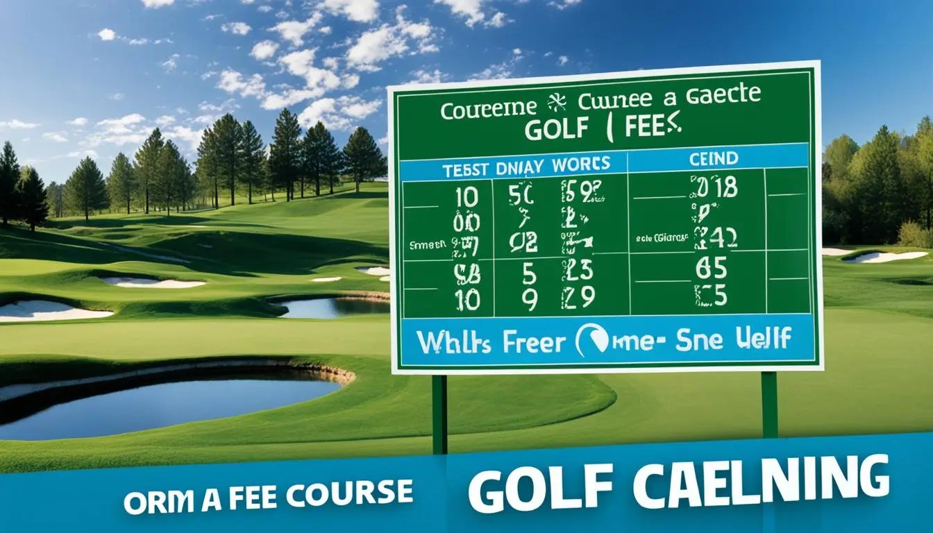 Cost to Play Golf