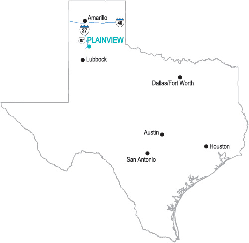 Our Community Plainview EDC LocationMap 