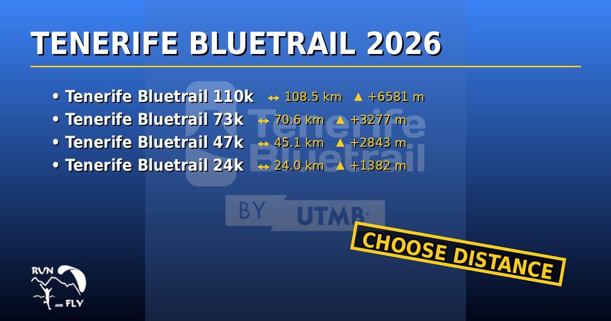 Tenerife Bluetrail 2026 Planarun 7