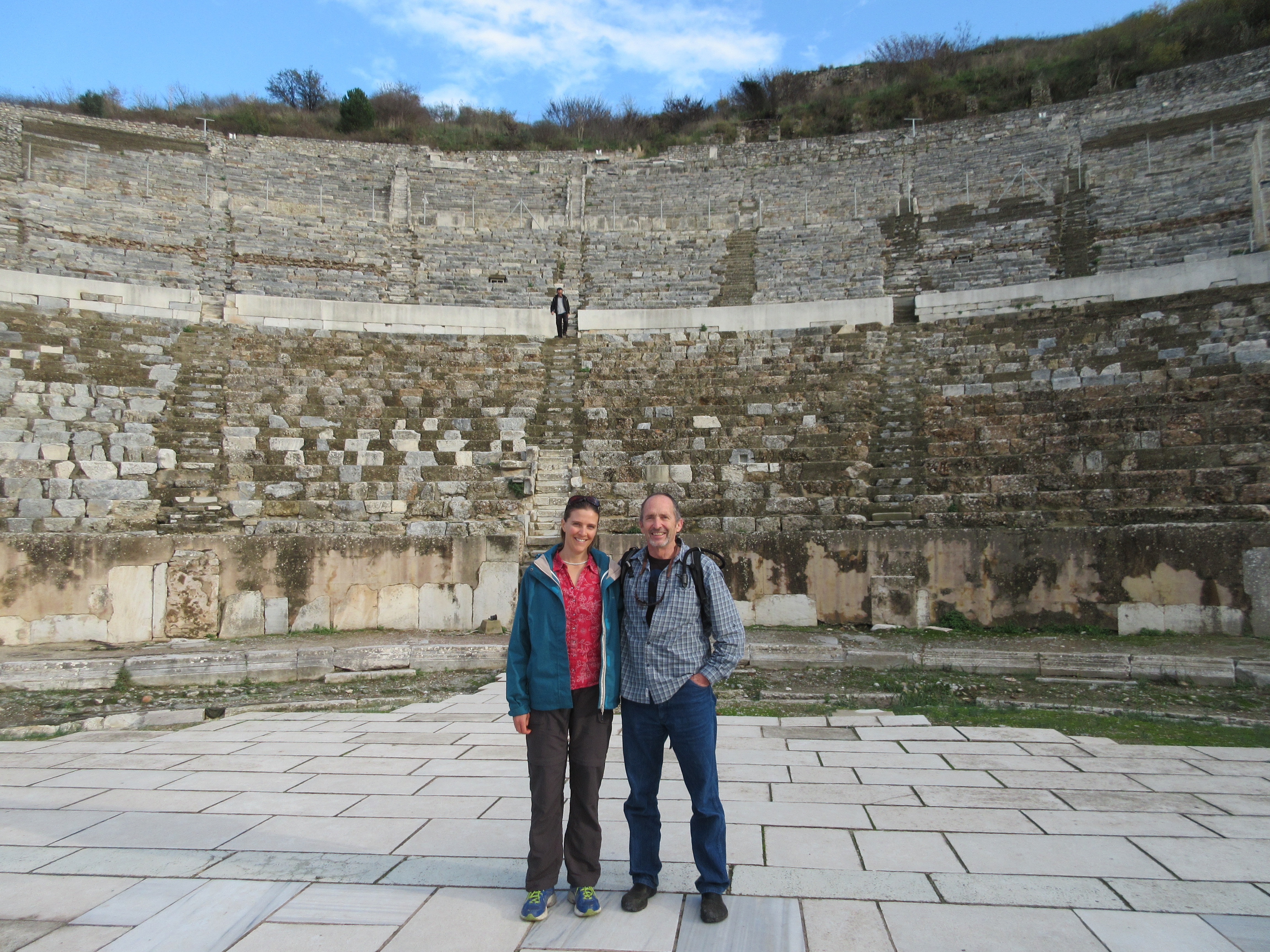 American tourists take center stage, as usual.