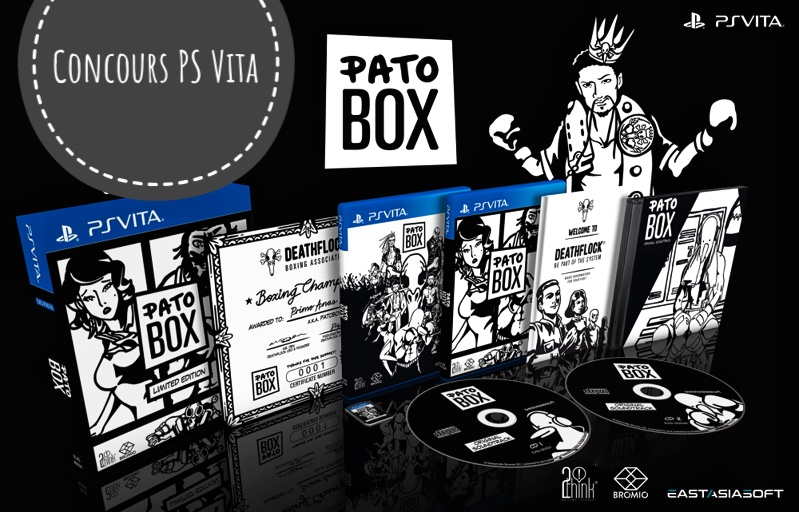 [Concours] 3 exemplaires de Pato Box en édition physique limitée à gagner sur PS Vita