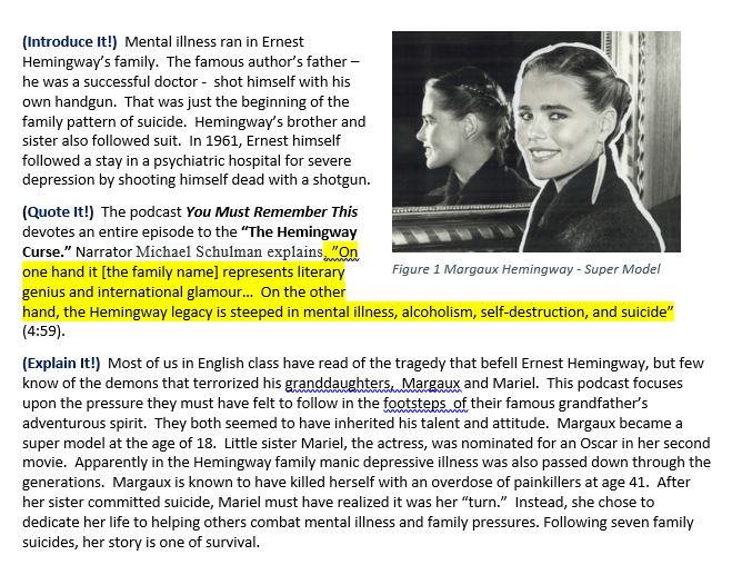 Margaux Hemingway - sucide in the family Margaux Hemingway - sucide in the family