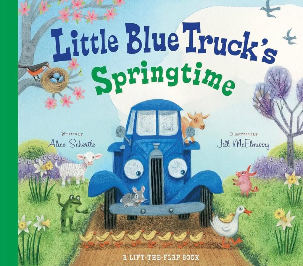  Little Blue Truck's Springtime by Alice Schertle Books about spring 
