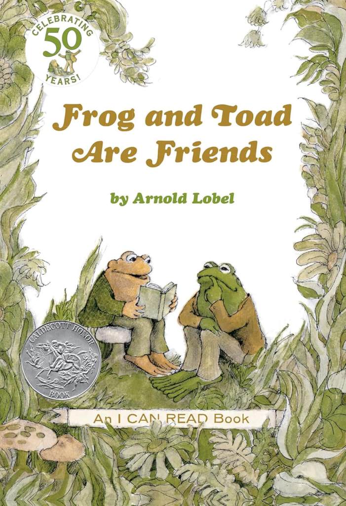Frog and Toad Are Friends by Arnold Lobel Classic books for kids to read during springtime 