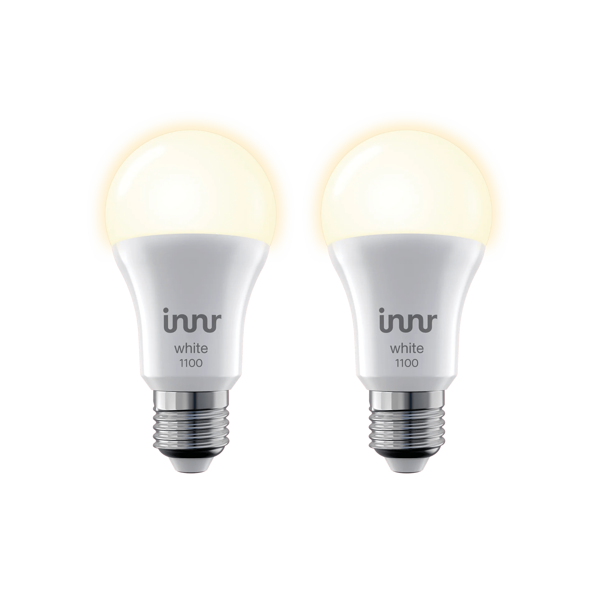 E27 white 1100lm Bulb (x2)