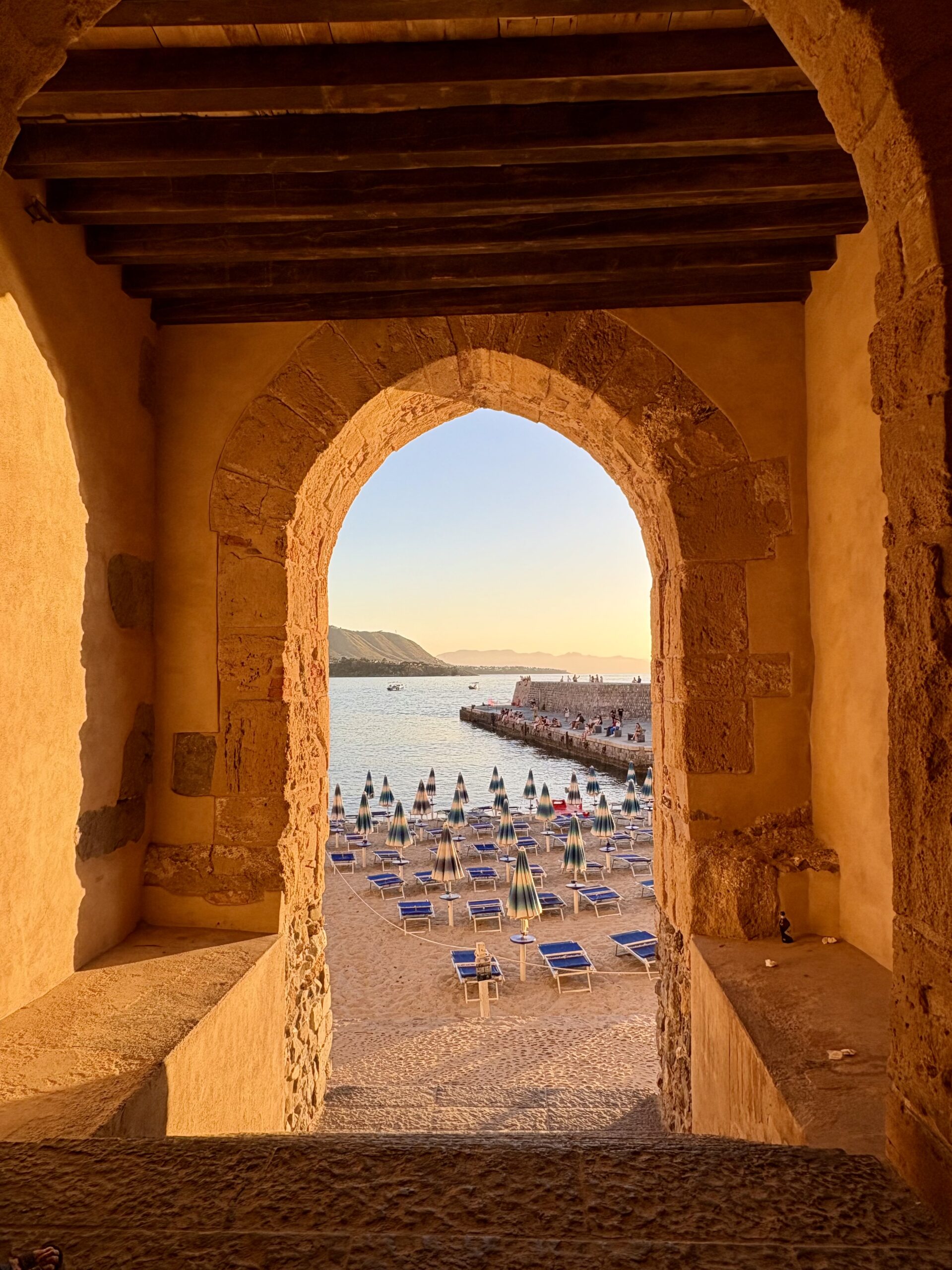 Porta Pescara in Cefalù, Italy