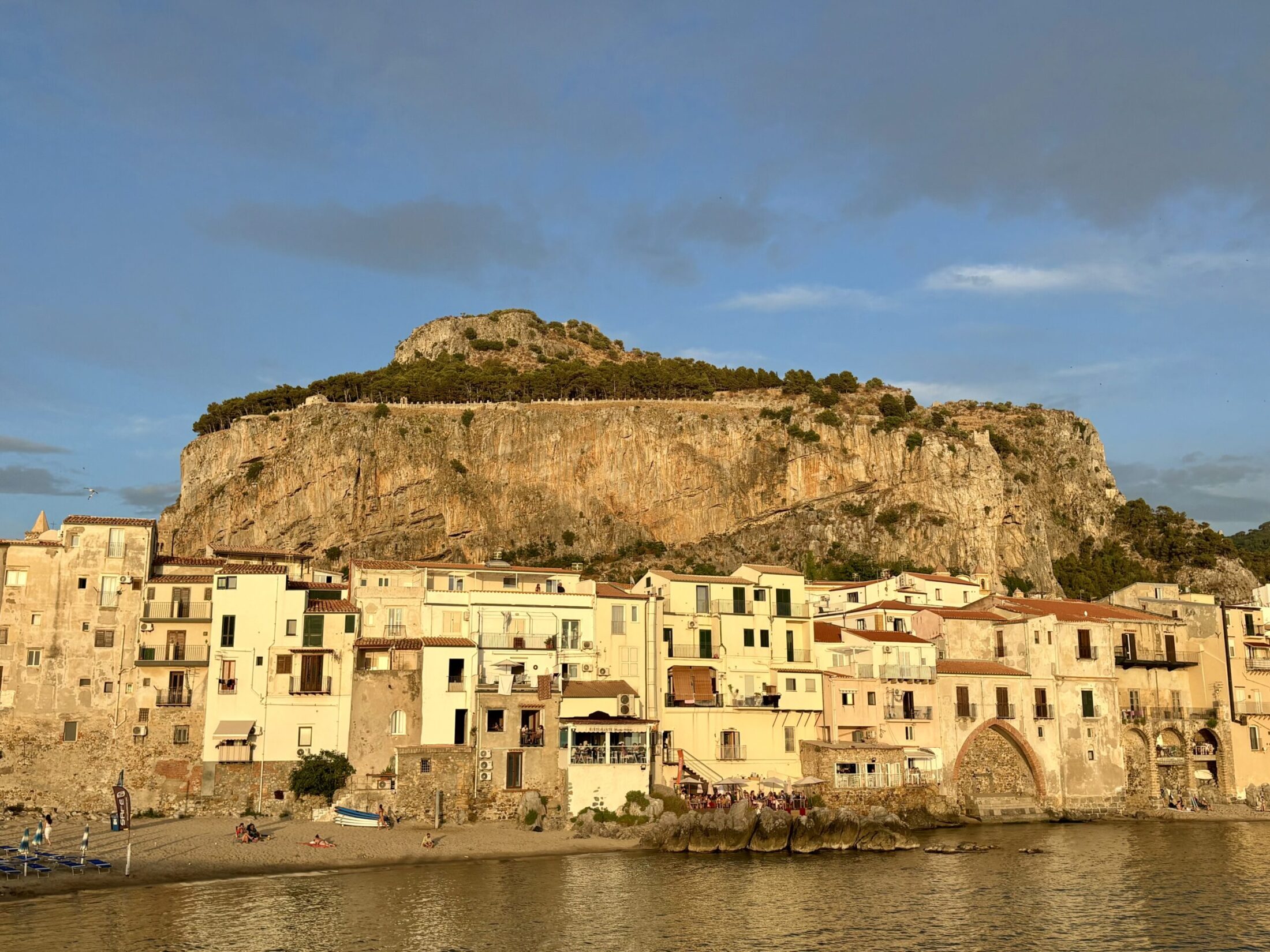 La Rocca in Cefalù, Sicily, Italy