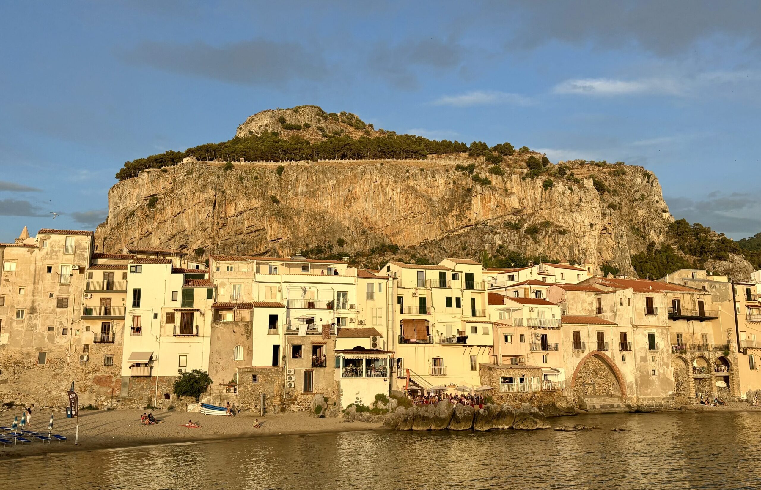 La Rocca in Cefalù, Sicily, Italy