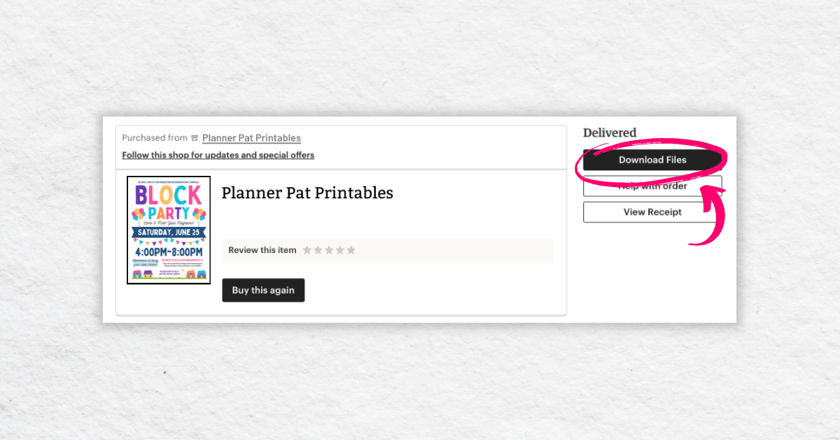 Downloading Your Digital File from Etsy: A Step-by-Step Guide