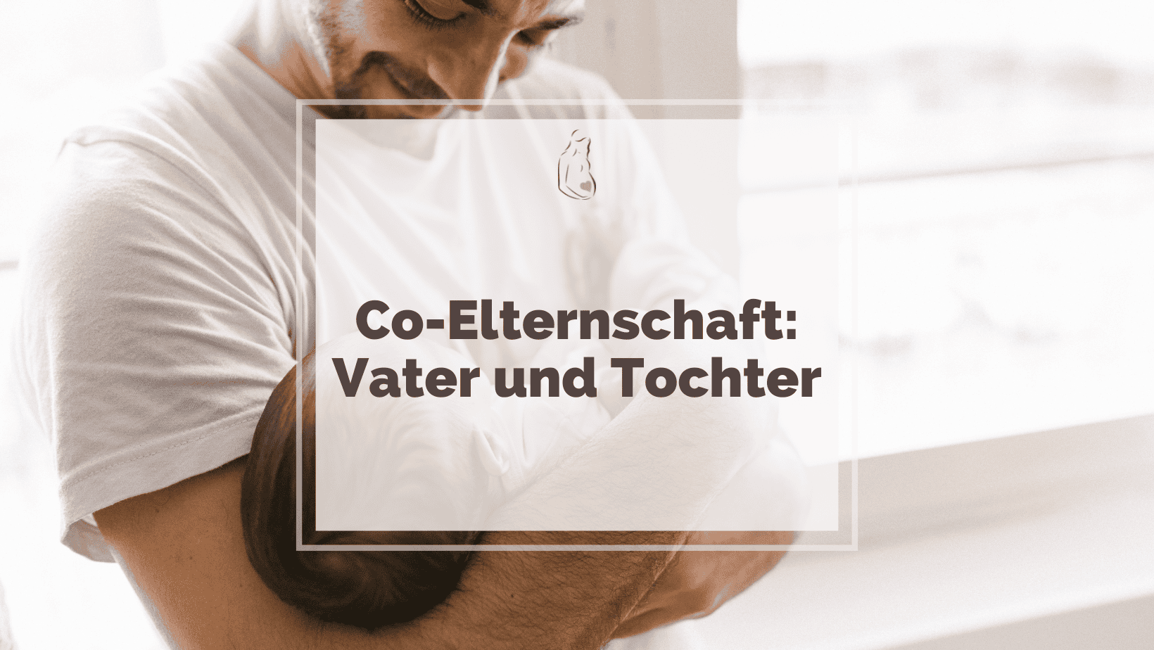 Vater und Tochter in einer Co-Elternschaft