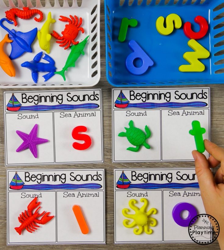 ocean theme preschool planning playtime