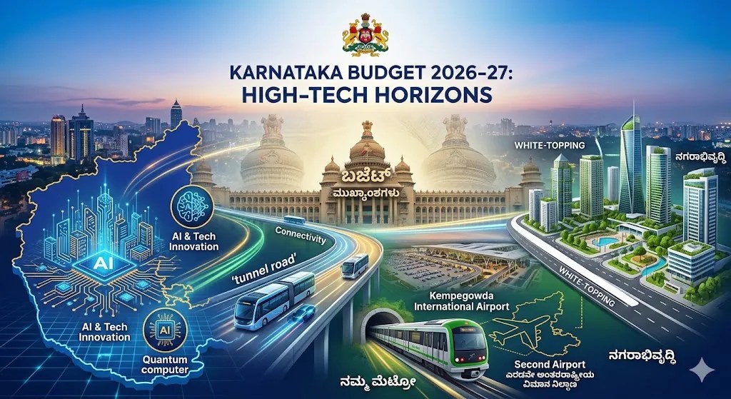 Karnataka Budget 2026 10 Mega Tech Mobility Moves Karnataka Budget 2026 