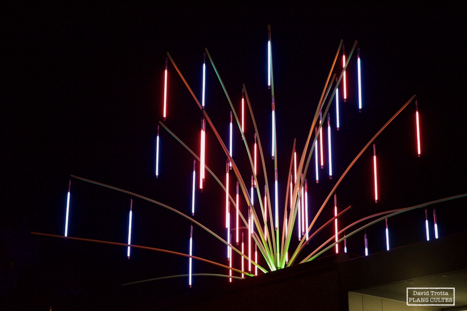 Lausanne Lumières 2019, Pont Bessières © David Trotta