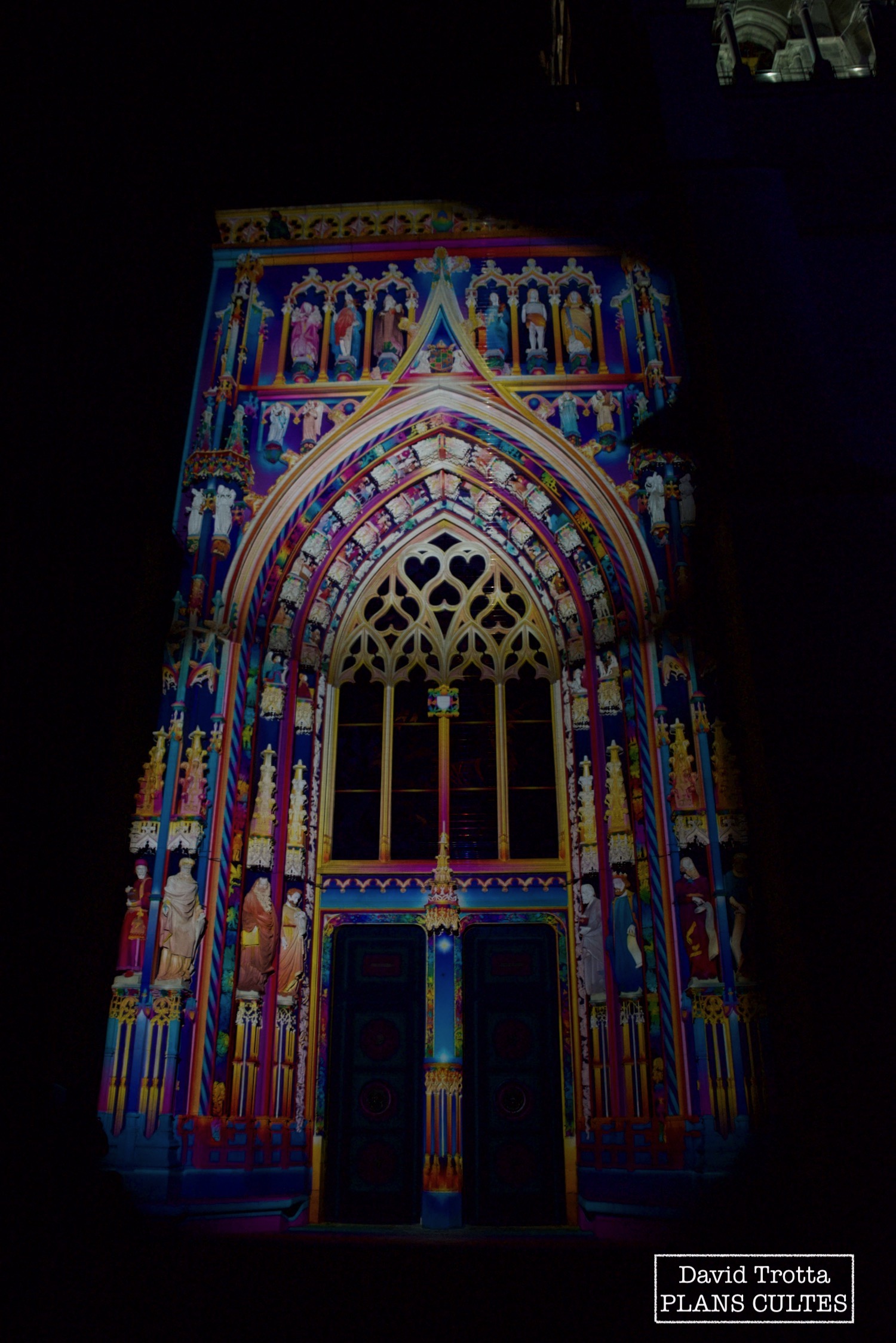 Lausanne Lumières 2019, Cathédrale de Lausanne © David Trotta