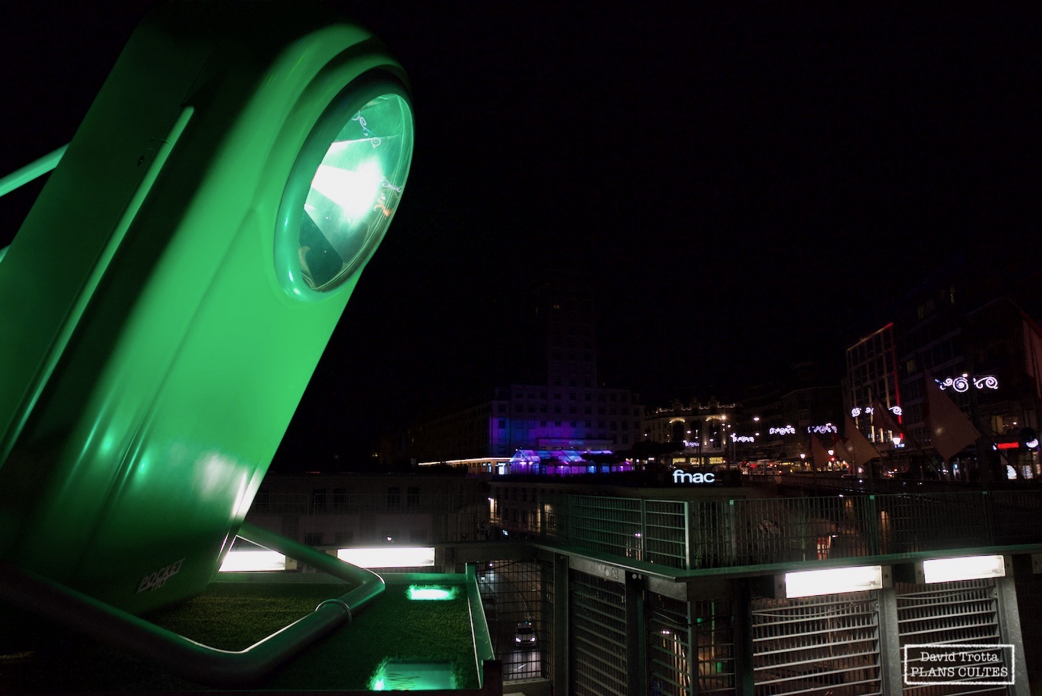Lausanne Lumières 2019, Passerelle du Flon © David Trotta