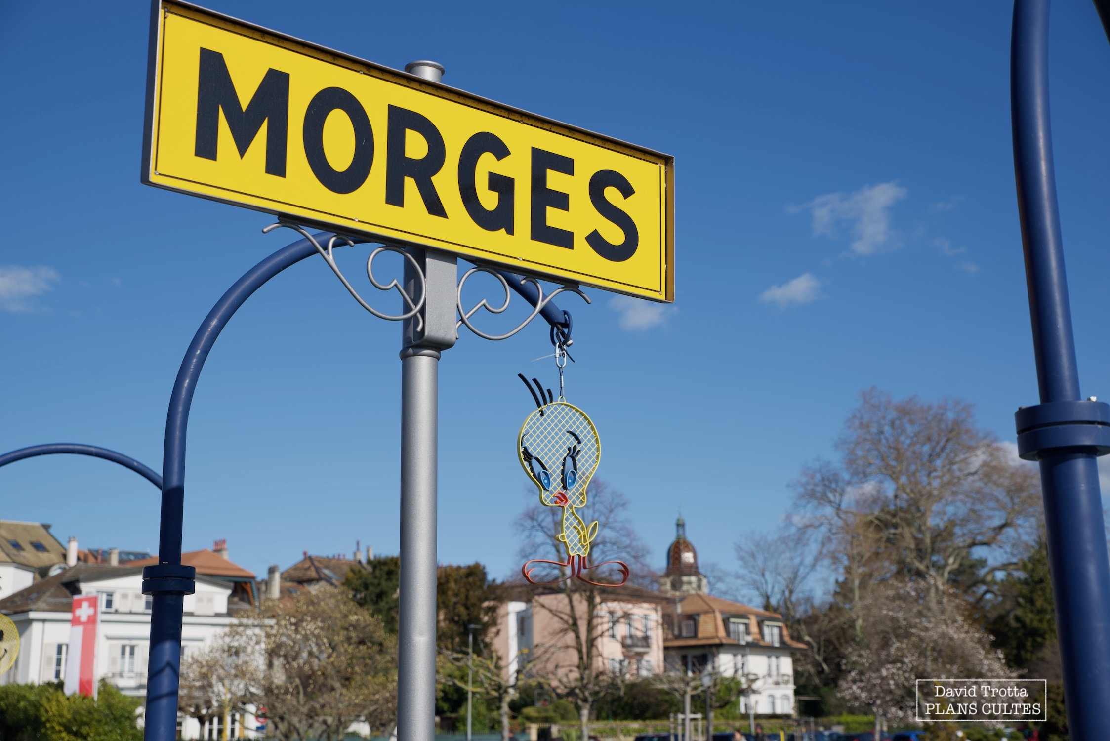 Oevres débaquées à Morges © David Trotta