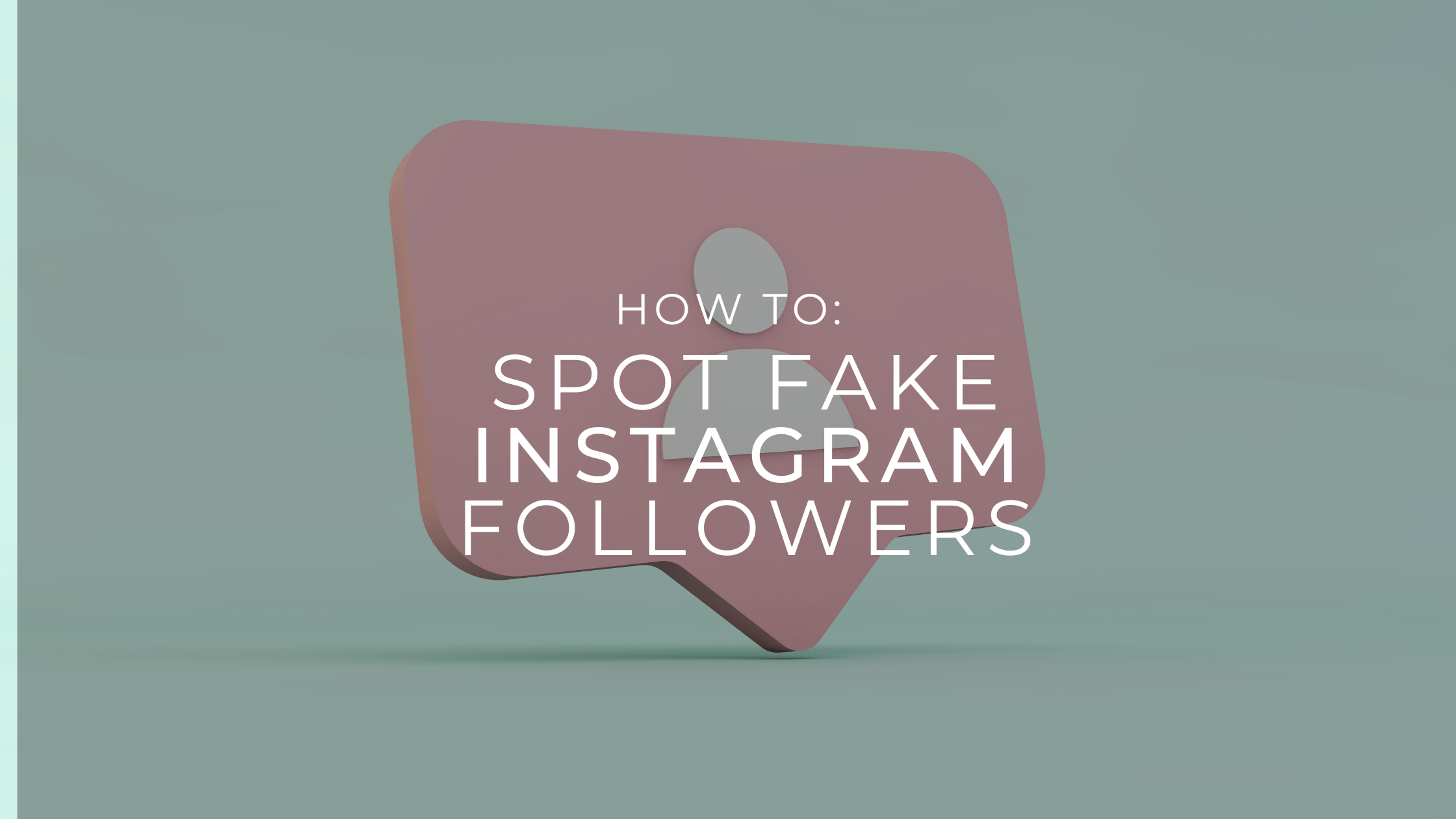 How To Spot Fake Instagram Followers Planted Marketing
