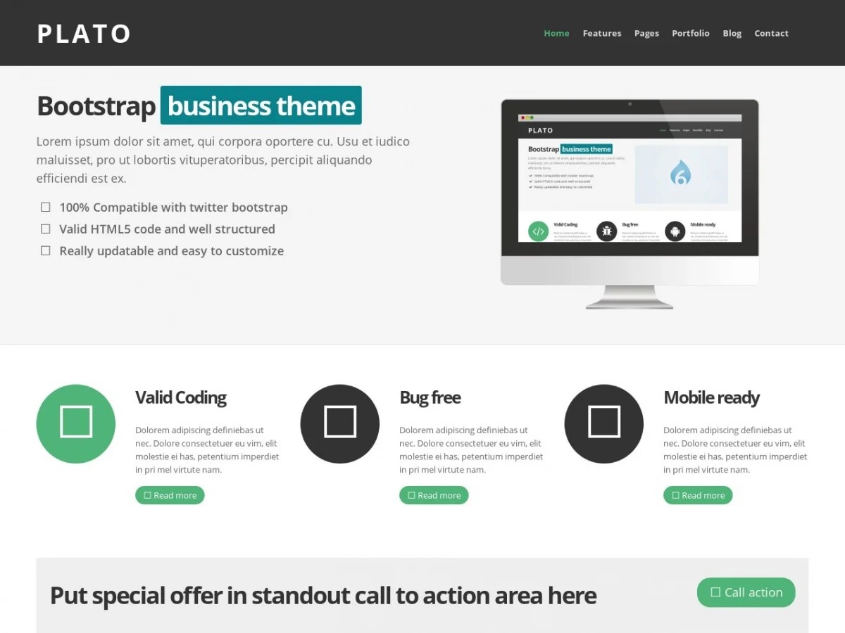 Free Html Css Templates For Downloading Plato Free Html Templates Free Css Templates And More