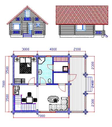 как нарисовать проект дома на компьютере