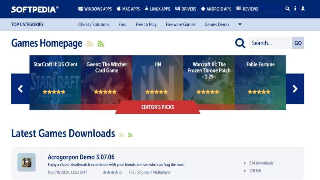 10 Best Sites To Download PC Games For Free 2026 06 Softpedia