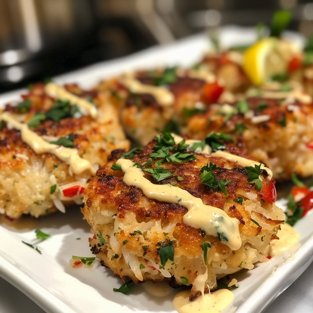 What side dishes go well with crab cakes